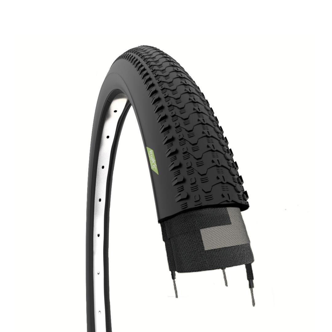 Copertone 26x1.95 (50-559), pneumatico bici adulto 26 x 1.95 mtb nero EV 1/4