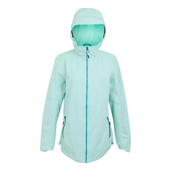 Veste Imperméable À Capuche HAMARA Femme (Turquoise Clair)