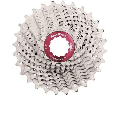 Sunrace csrx11 cassette 11-34t 11v - zilver