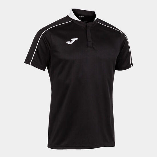 Polo Manches Courtes Rugby Homme Joma Scrum Noir