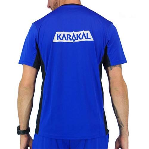 Camisetes universais para homens / masculino Karakal Pro Tour Tee 2/4