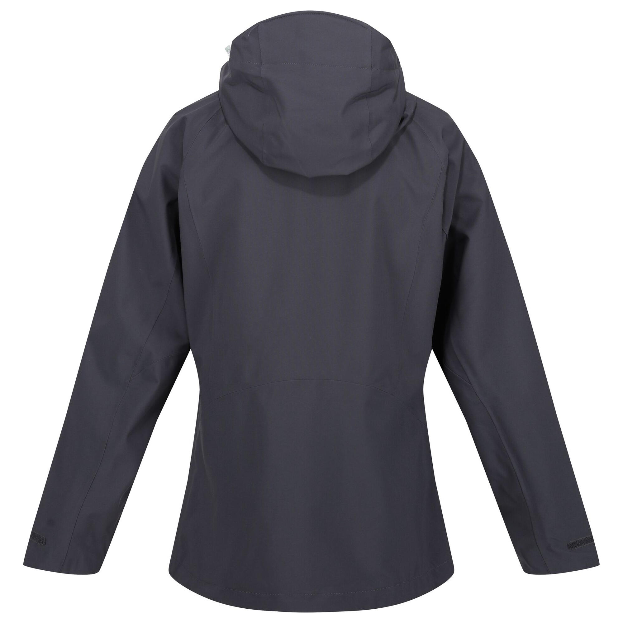 Veste imperméable Birchdale Regatta Femme gris phoque, Isotex 15000 2/7