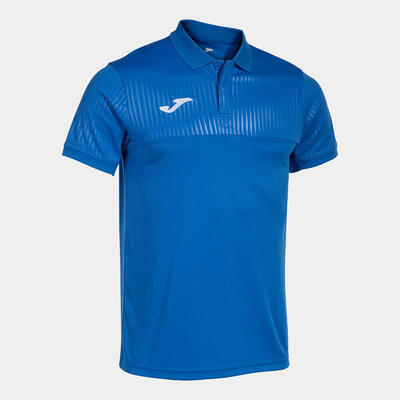 Polo Manga Corta Pádel Hombre Joma Montreal Blanco