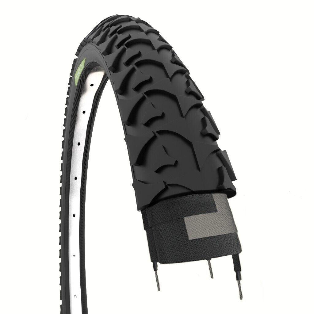 ECOVELO Copertone 12x1/2x1.75 (47-203) tassellato bici bambino 12 x 1/2 x 1.75 nero EV