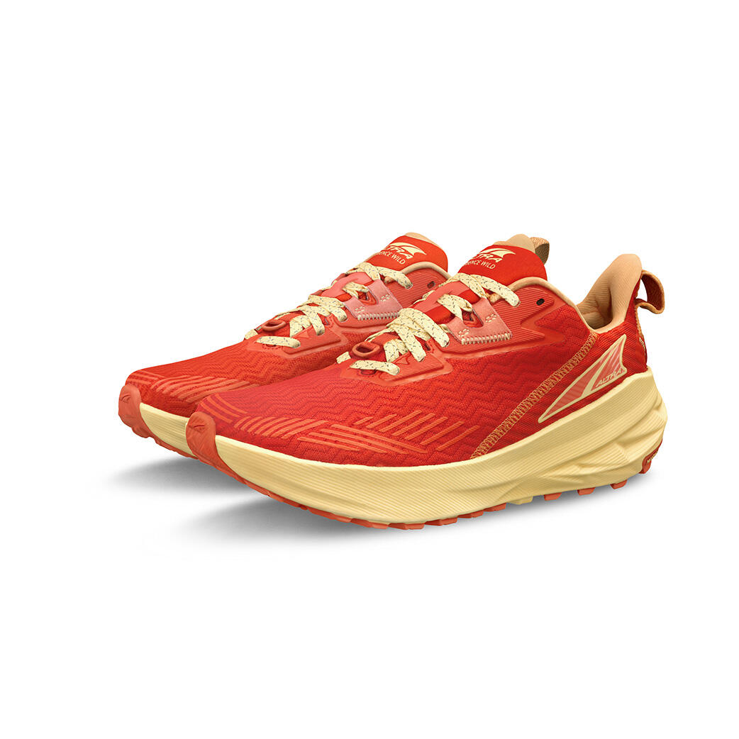 Sportschoenen Hardlopen op de weg DAMES Experience Wild Vrouw ROOD 5/6