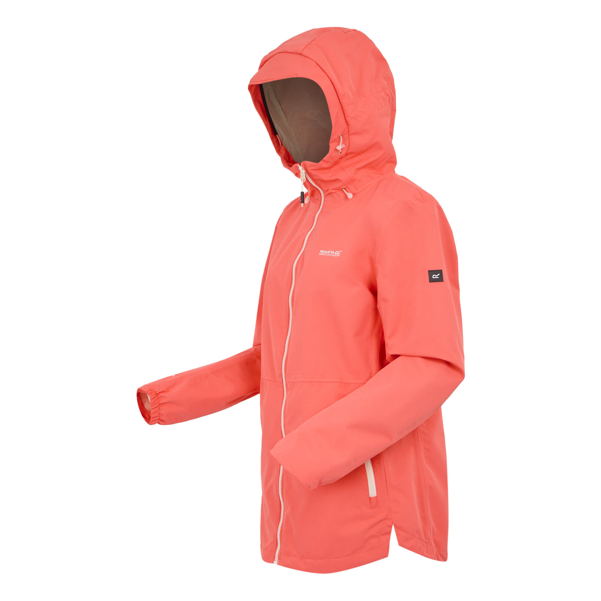 Chaqueta Impermeable Hamara IV para Mujer Melocotón Bloom 3/5