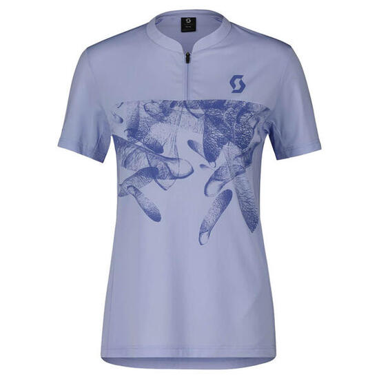 SCOTT W's Trail Flow Zip Shirt Moon Blue/ Dream Blue