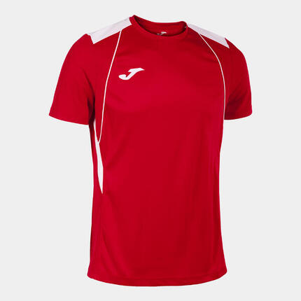Maillot Manches Courtes Football Homme Joma Championship VII Blanc