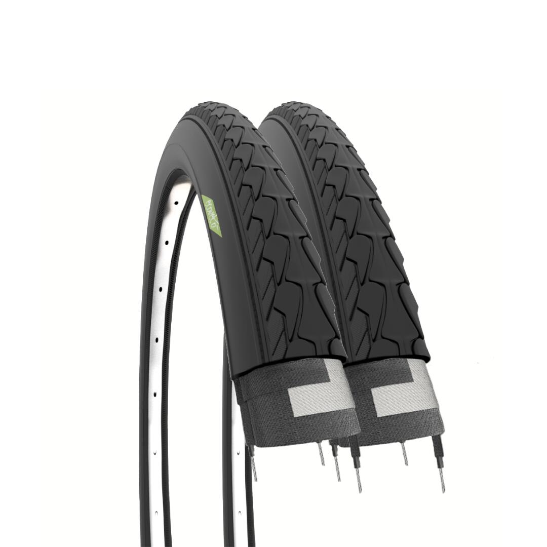 ECOVELO 2 copertoni 700x35C (37-622),pneumatici bici gravel 700 x 35C adulto trekking EV