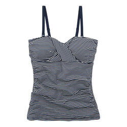 Haut De Tankini ACEANA Femme (Bleu Marine / Blanc)