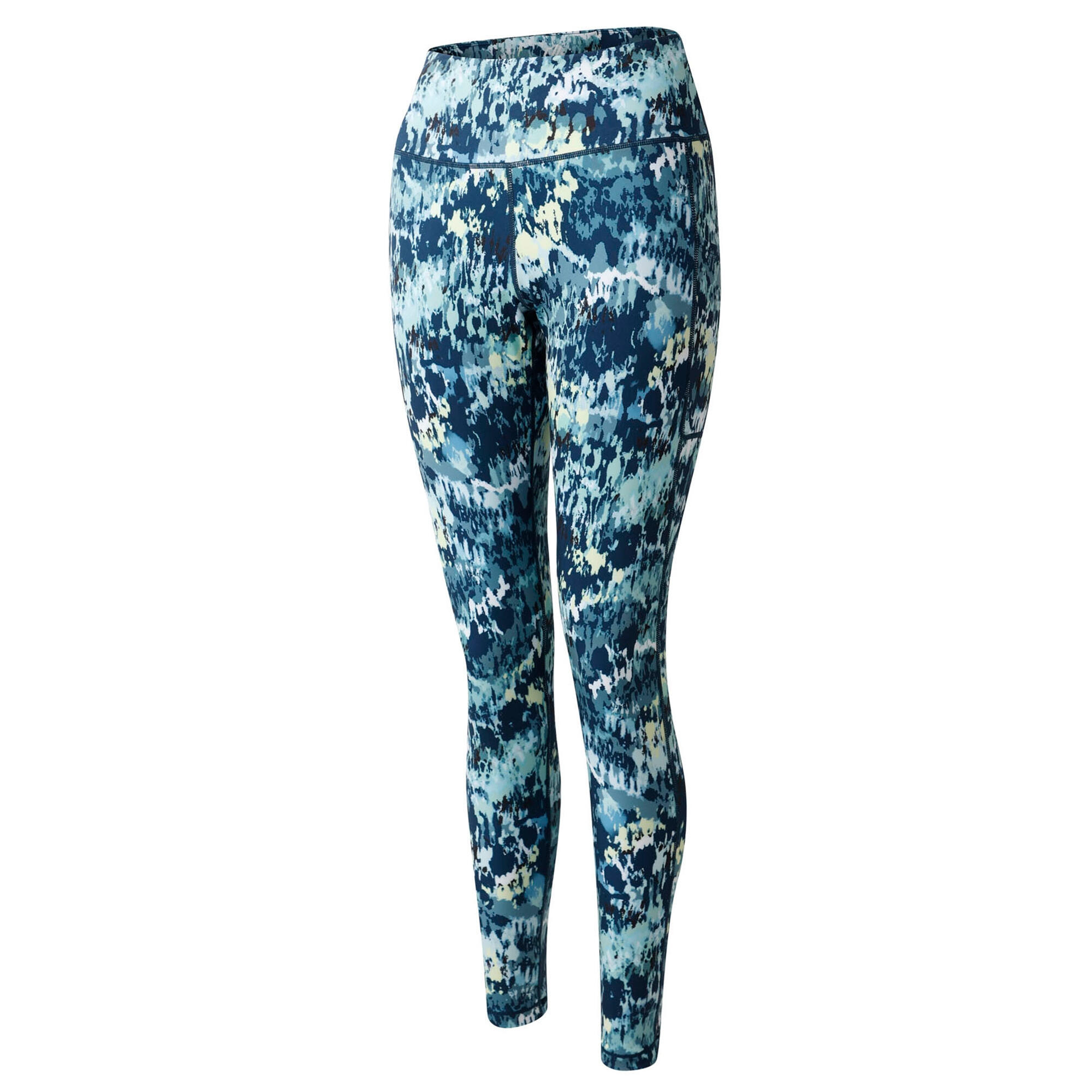 Legging Motif/style Imprimé Tirets INFLUENTIAL Femme (Argenté) 3/5