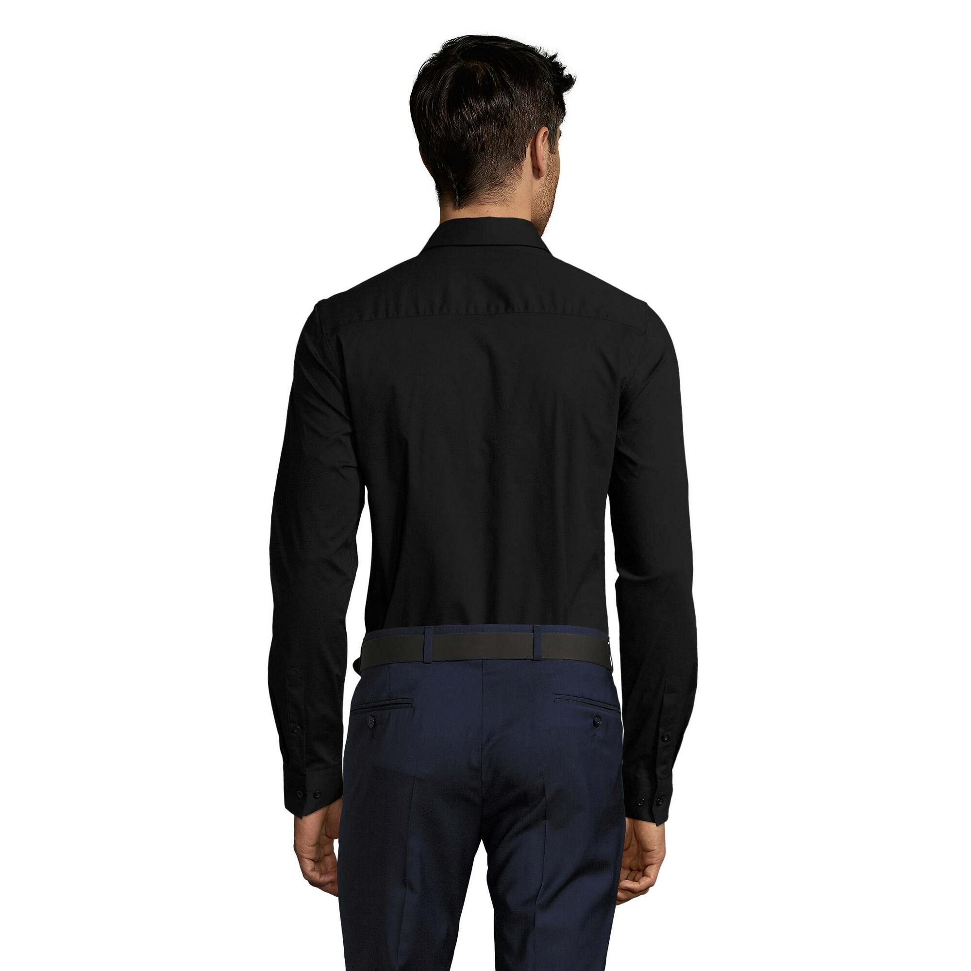 Sol's - Chemise Blake Homme (noir) - Chemise Manches Courtes - Noir - 56 3xl - Decathlon