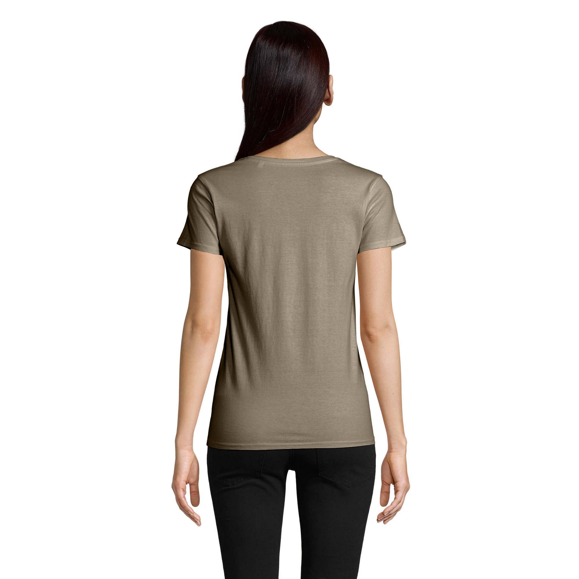 Tshirt PIONEER Femme (Vert Kaki) 2/4