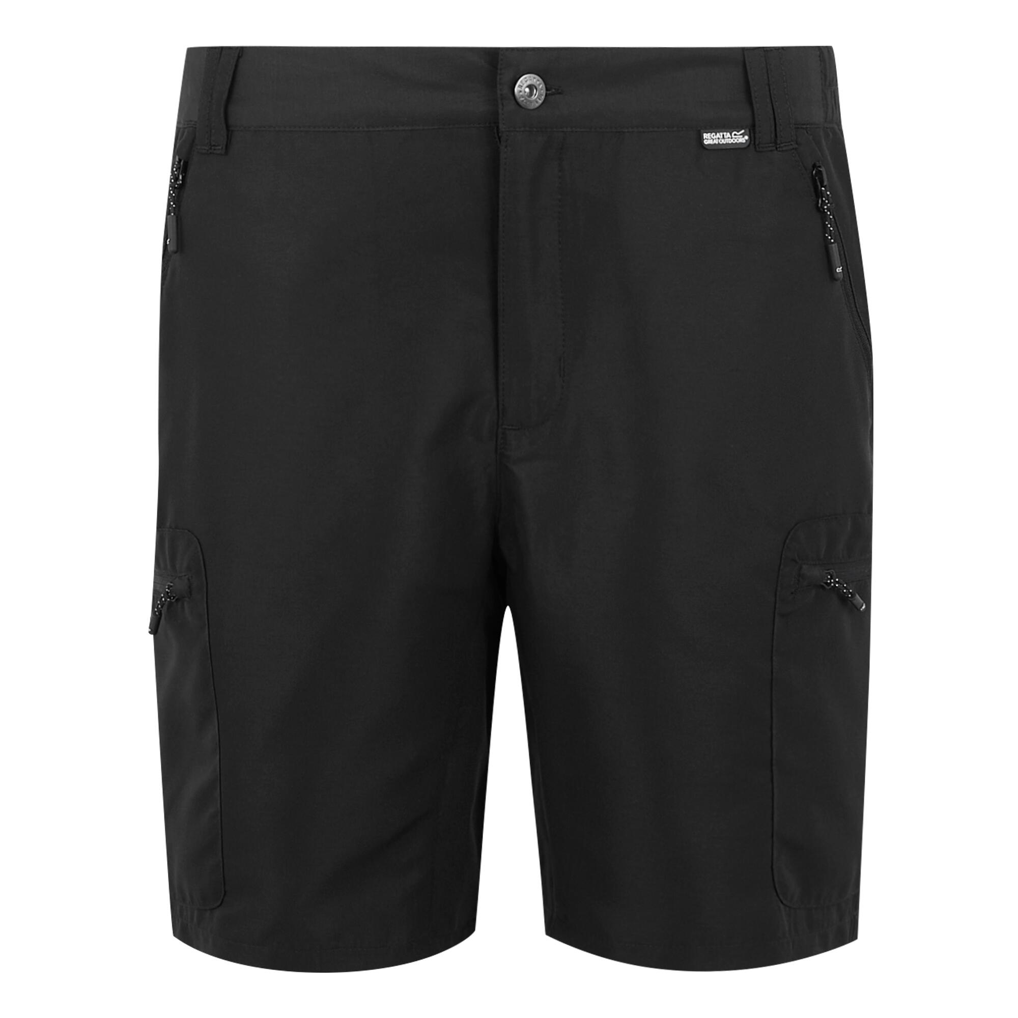 REGATTA Mens Leesville III Shorts (Black)