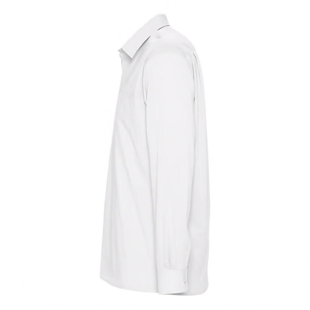 Camicia Manica Lunga Uomo SOLS Baltimore Bianco 3/4