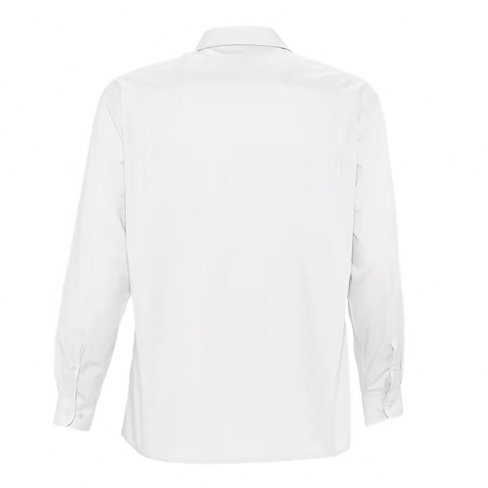 Camicia Manica Lunga Uomo SOLS Baltimore Bianco 2/4