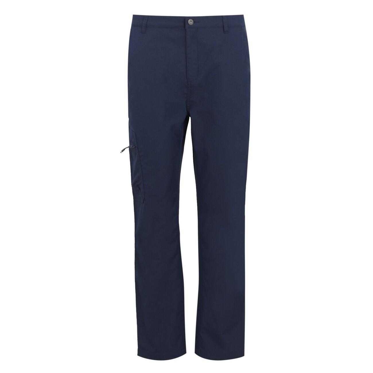 REGATTA Mens Dalry Multi Pocket Trousers (Navy)