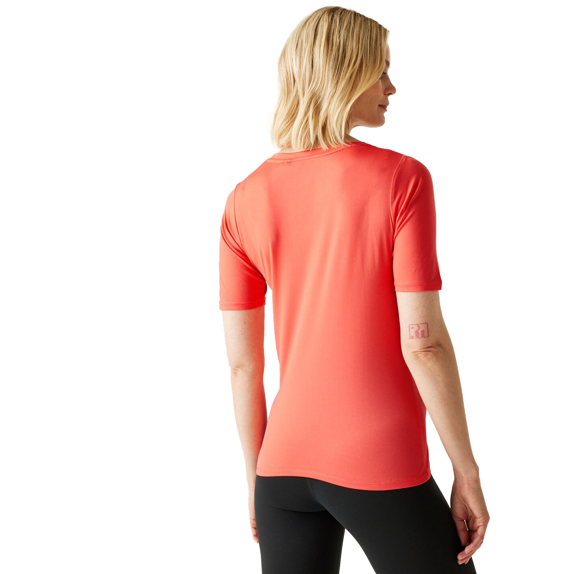 Tshirt FINGAL Femme (Pêche Foncée) 2/4