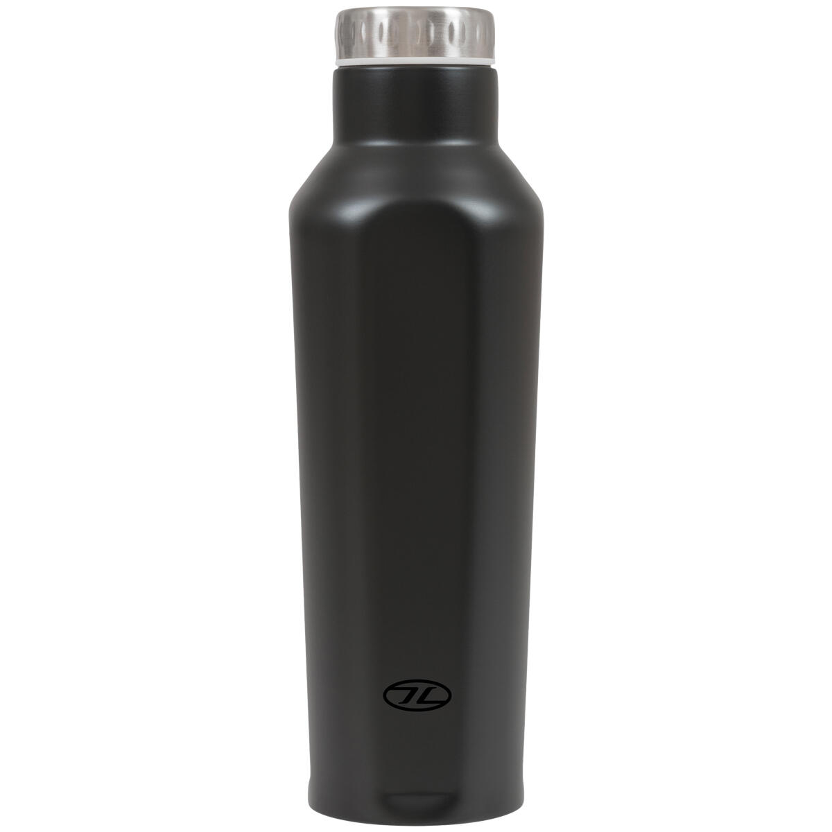 Highlander 500ml Ashta Stainless Steel Bottle Black 1/4
