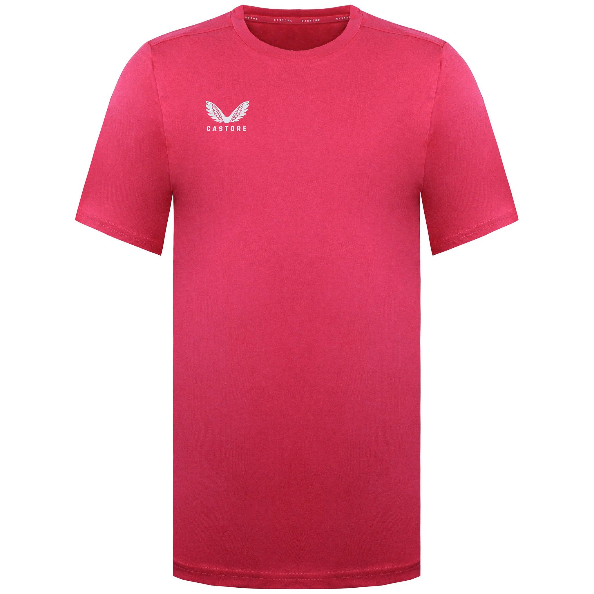Castore Cotton Leisure Mens Pink T-Shirt 1/1