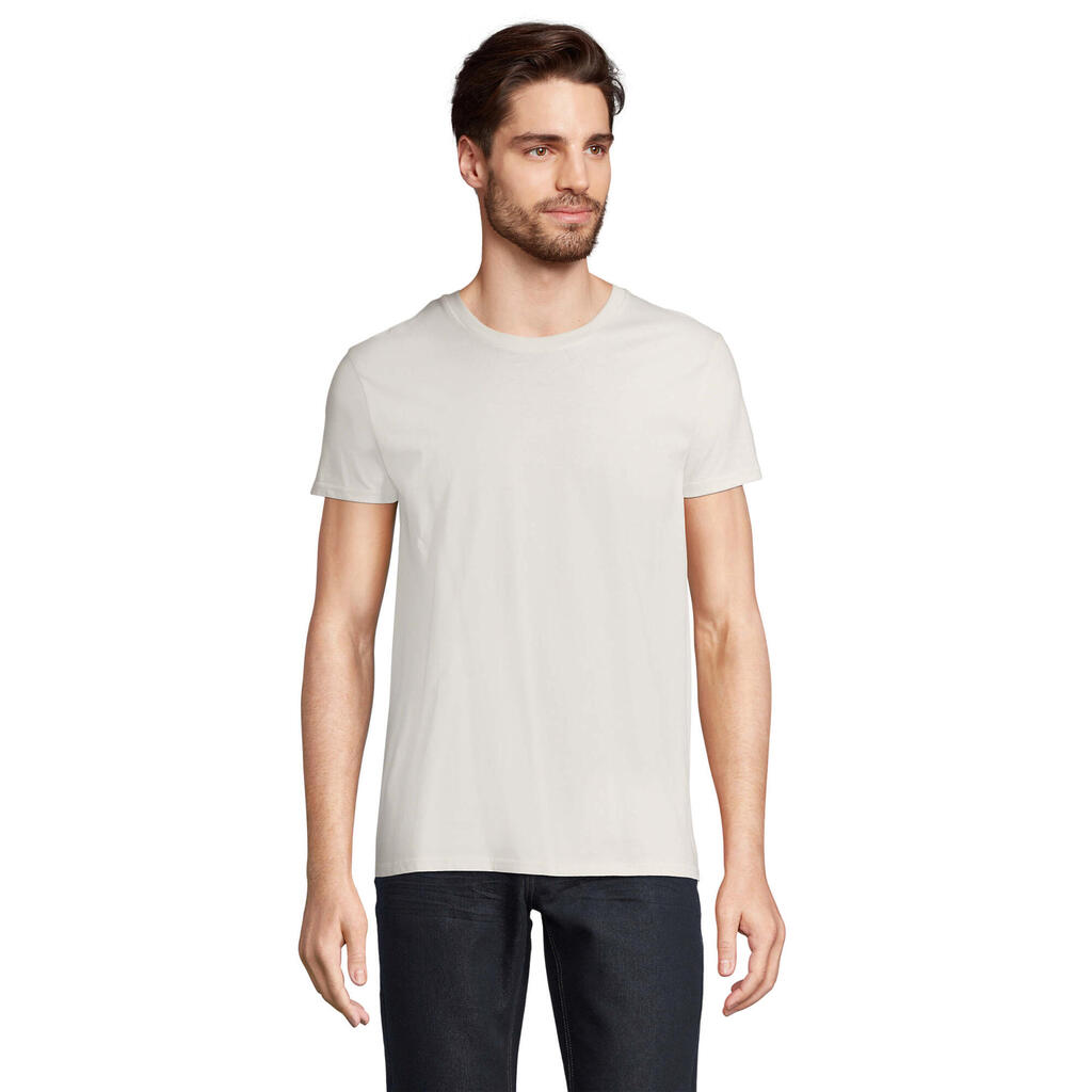 Mens Pioneer Cotton TShirt (Off White)