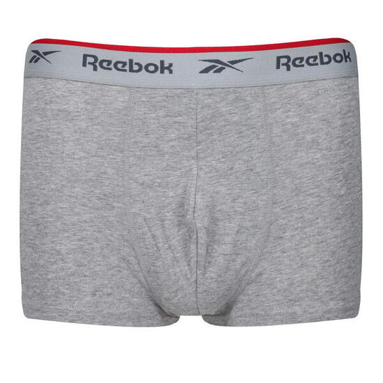 Costume Bermuda Uomo Misura Confezione 3 Reebok Ovett Nero Grigio Di Marna