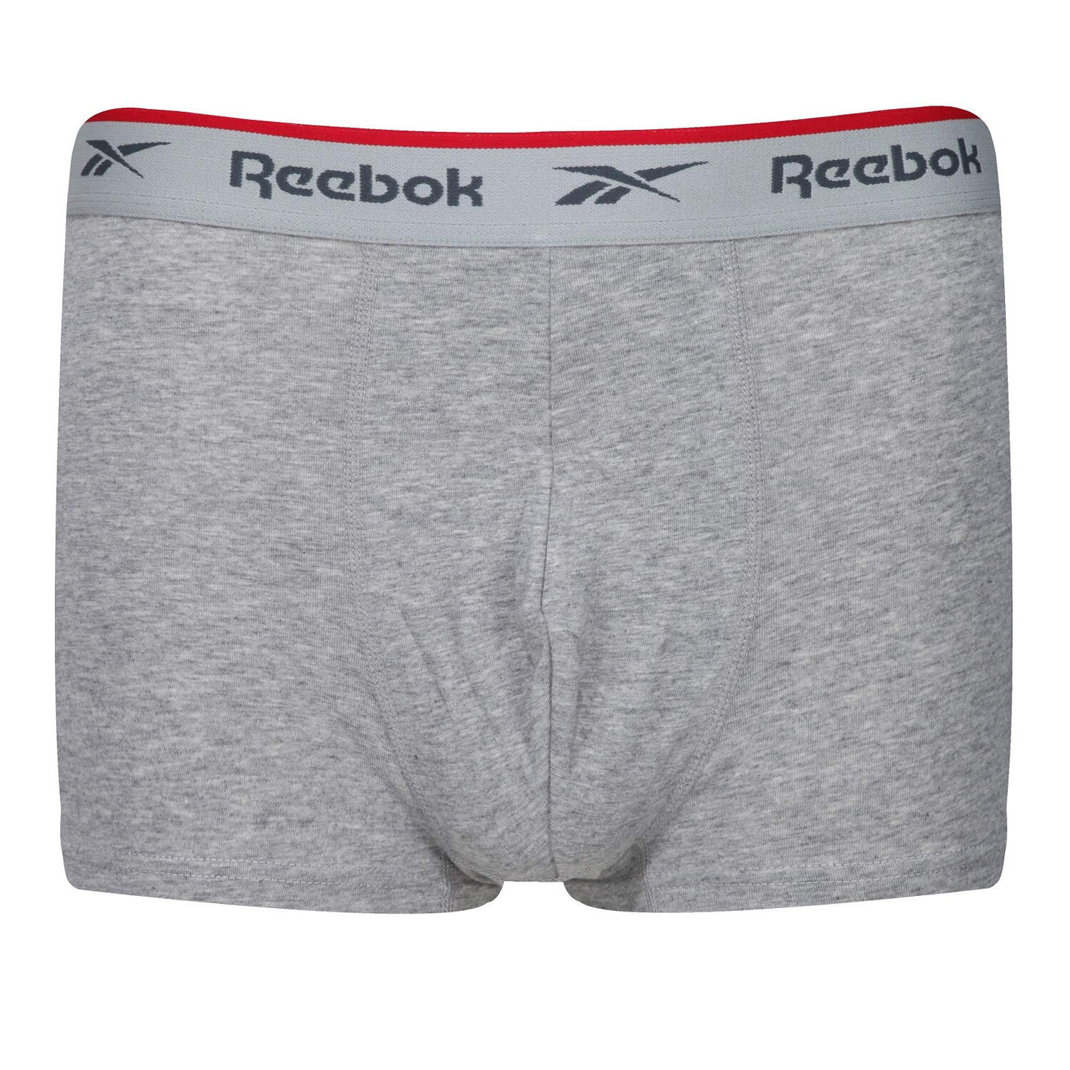 Reebok - Shorts De Bain Ovett Homme (noir / Gris Chiné / Blanc) - Boardshort - Blanc|gris|noir - 42 M/l - Decathlon