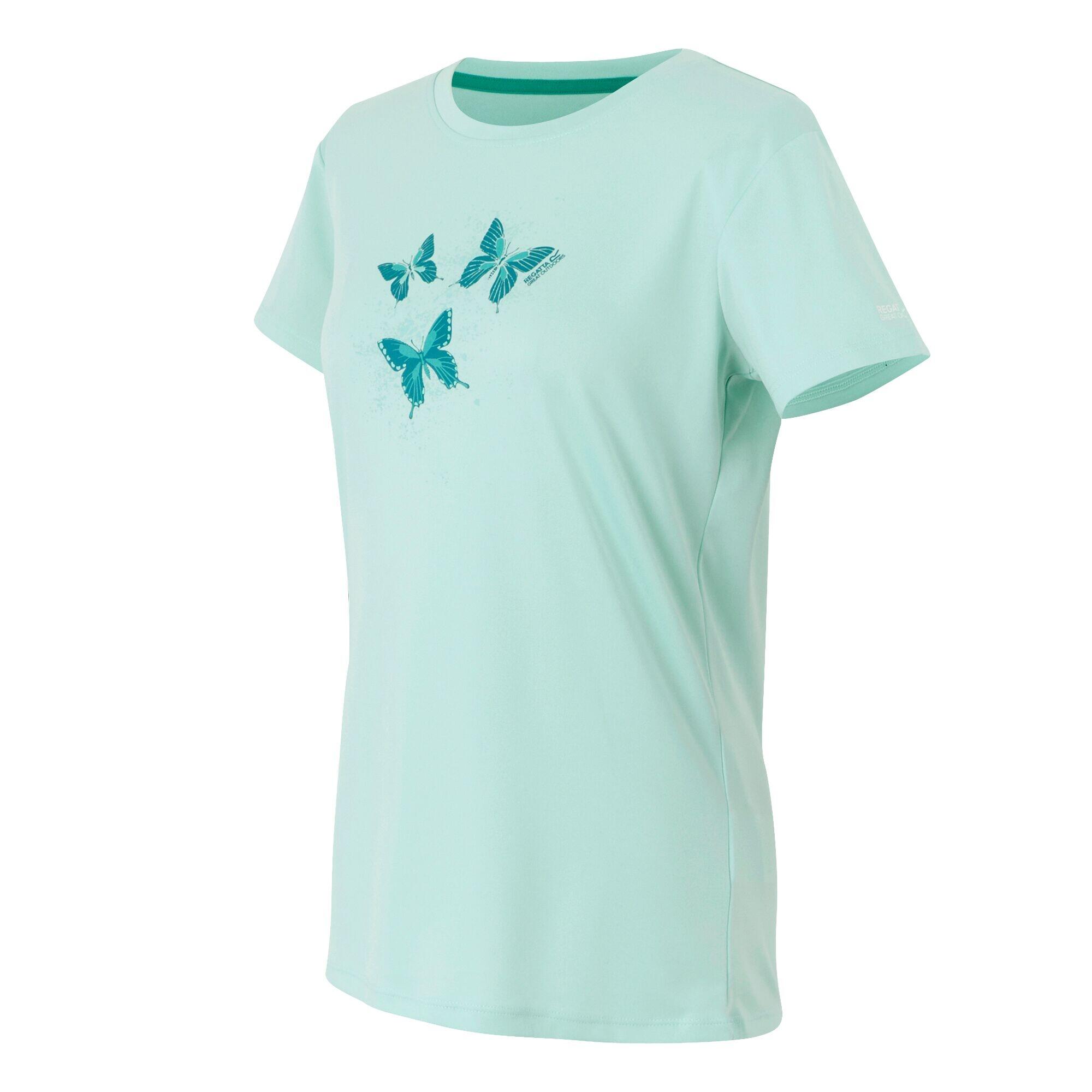 Tshirt FINGAL Femme (Bleu Clair Pastel) 3/4