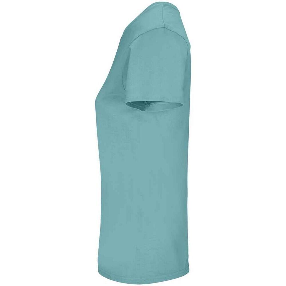 Tshirt CRUSADER Femme (Turquoise) 3/4