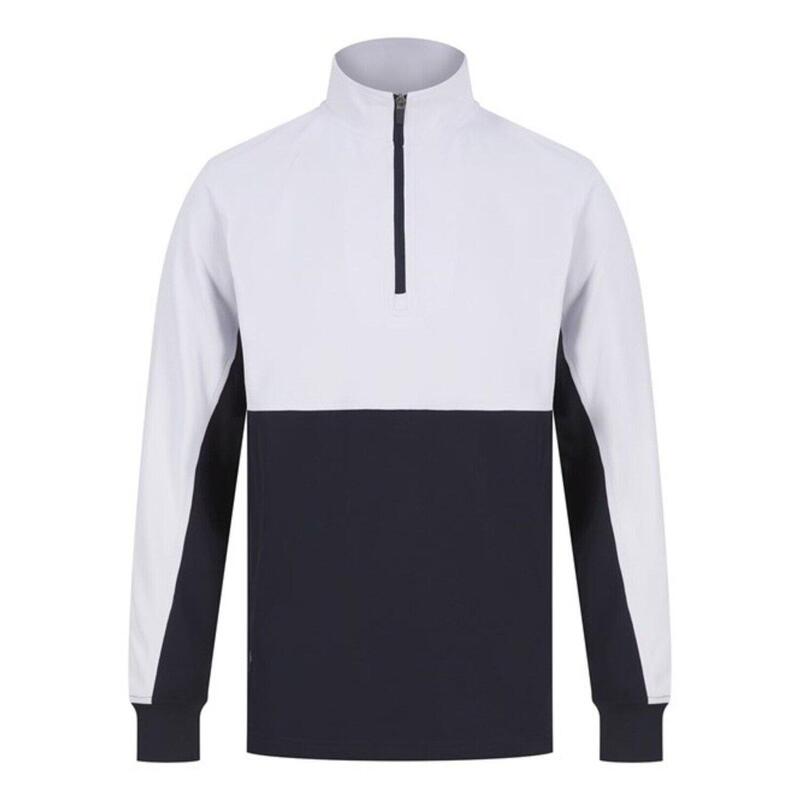 Haut De Survêtement Homme (Bleu Marine / Blanc)