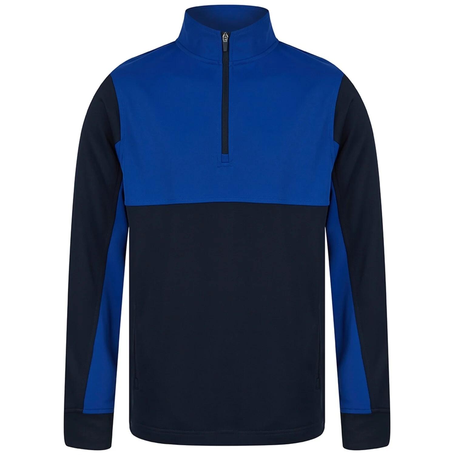 Finden & Hales - Haut De Survêtement Homme (bleu Marine / Bleu Roi) - Sweat-shirt - Bleu - 56 3xl - Decathlon