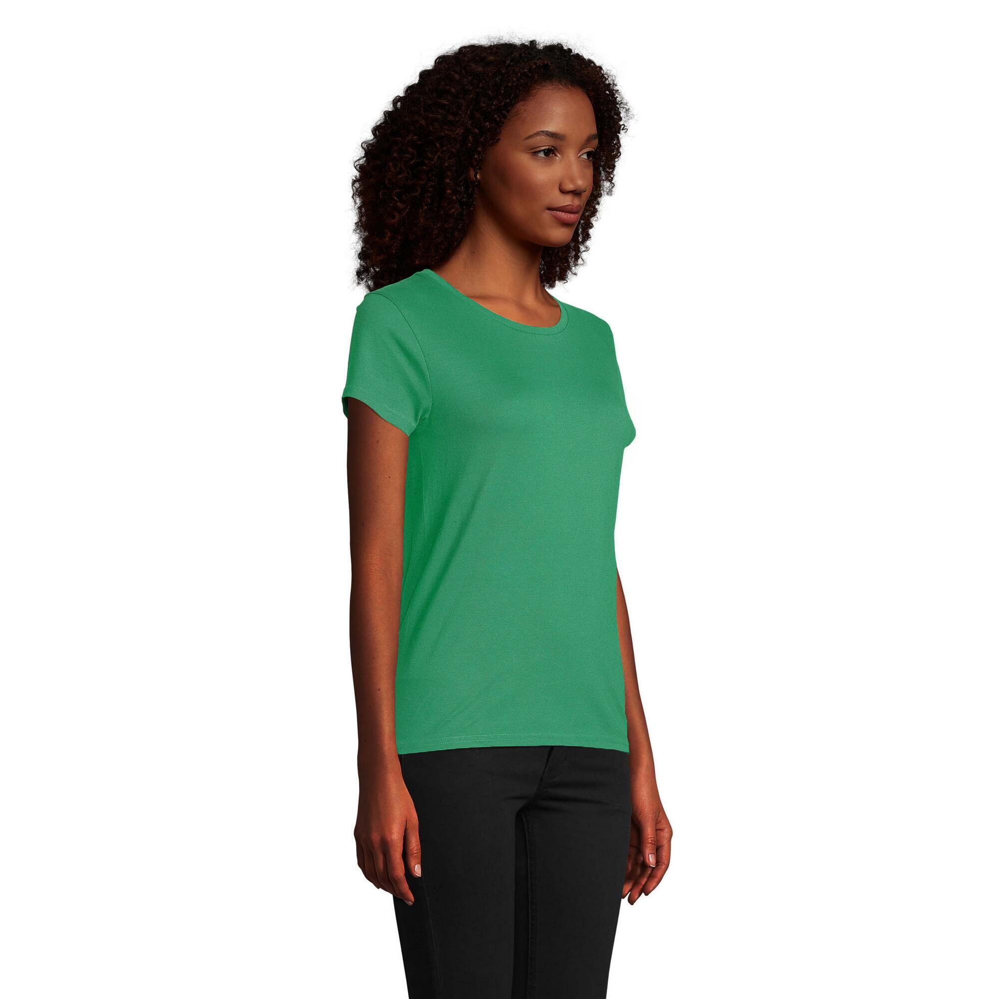 Tshirt PIONEER Femme (Vert Kelly) 3/4