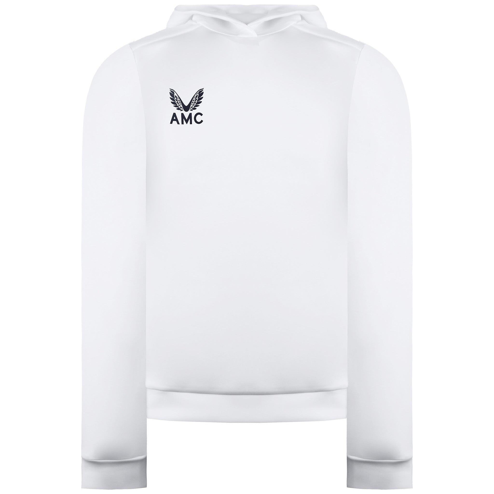 CASTORE Castore AMC Logo Kids White Tennis Hoodie