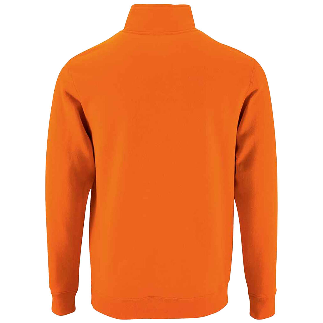 Maglione Cerniera Colletto Alto Uomo SOLS Stan Arancio 2/4