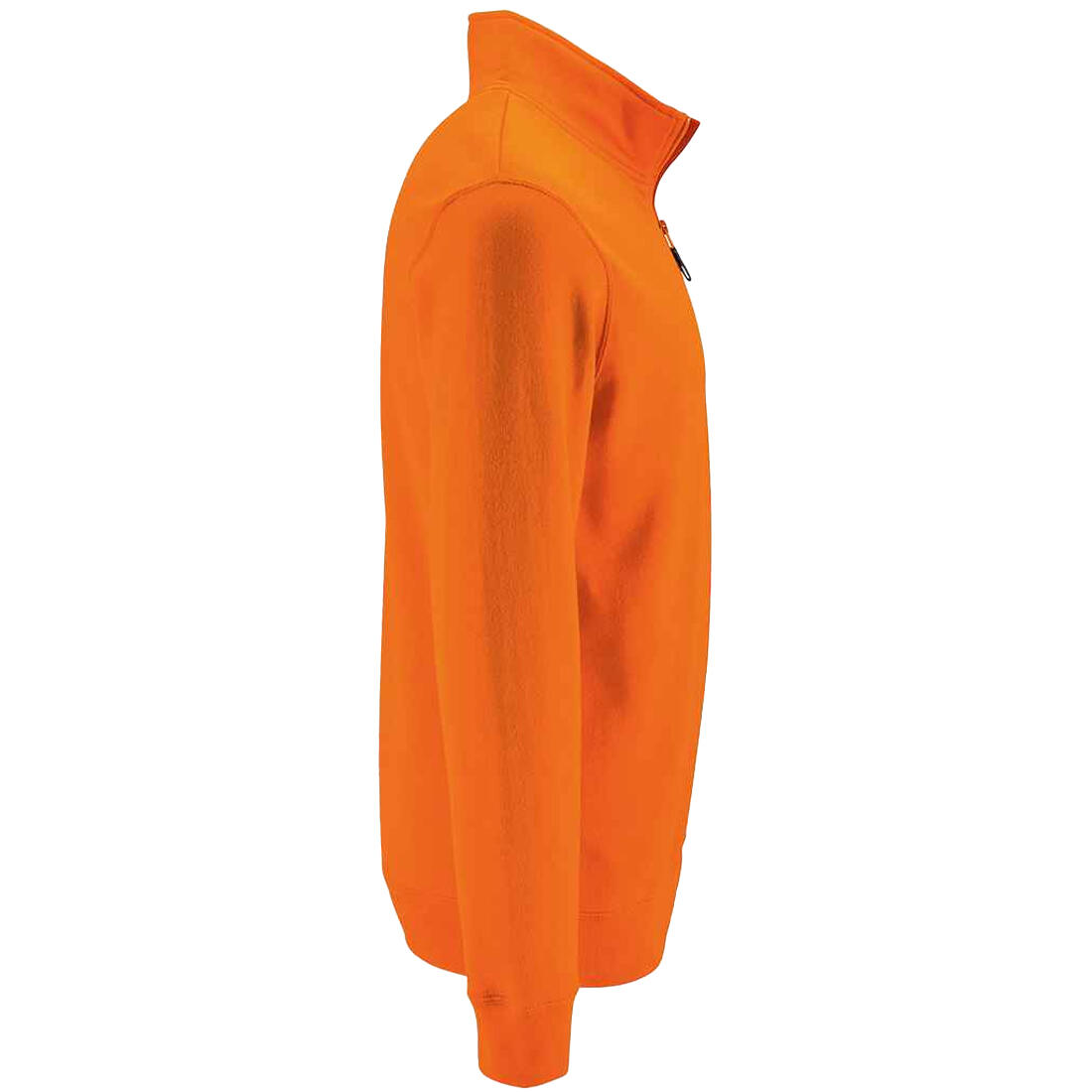 Maglione Cerniera Colletto Alto Uomo SOLS Stan Arancio 3/4
