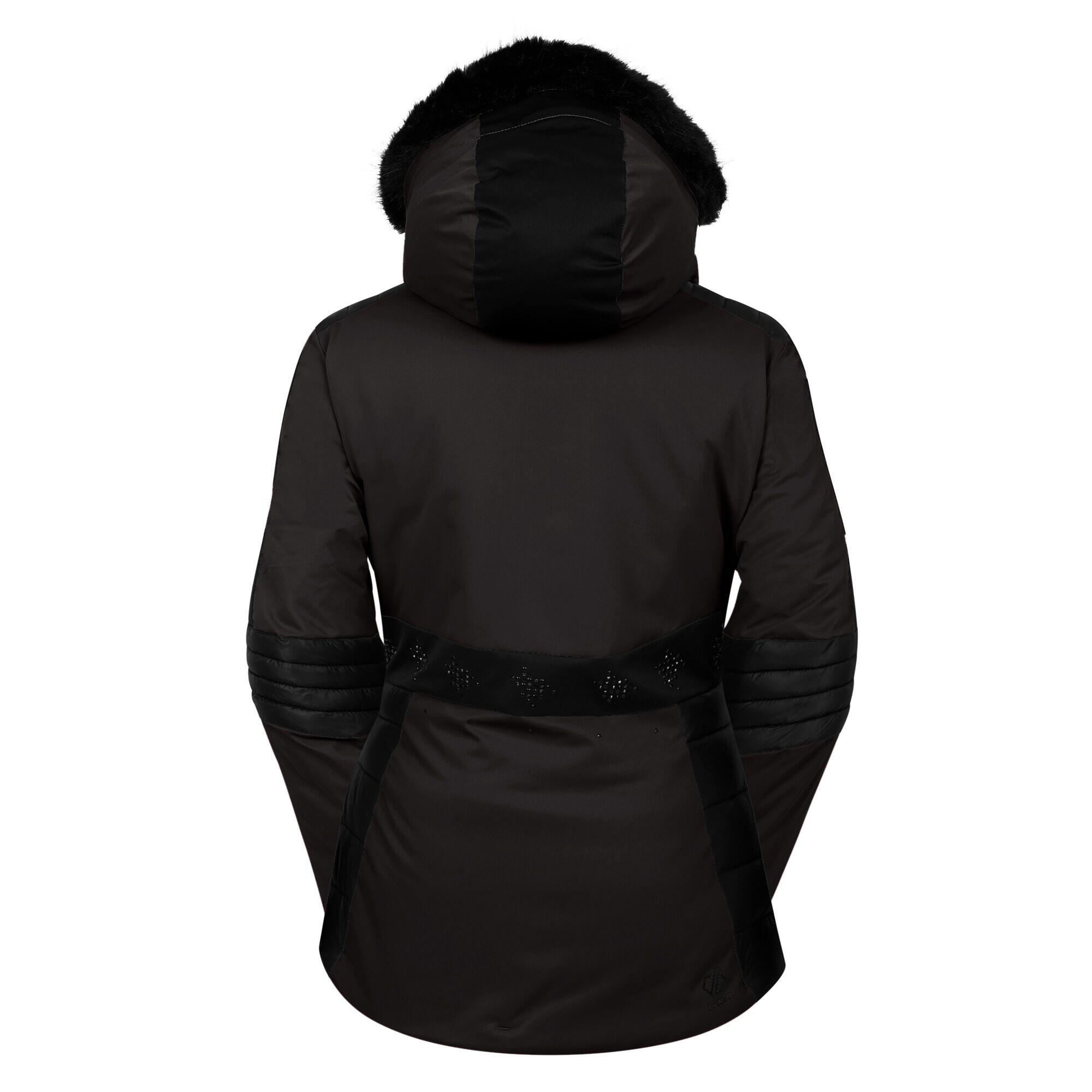 Womens/Ladies Enlighten Ski Jacket (Black) 2/4