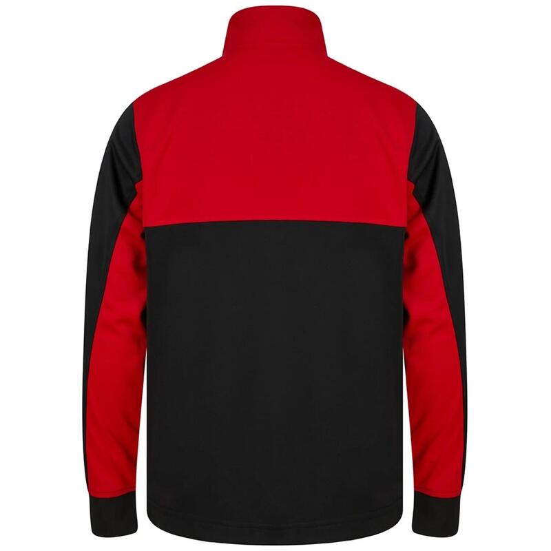 Haut De Survêtement Homme (Noir / Rouge)