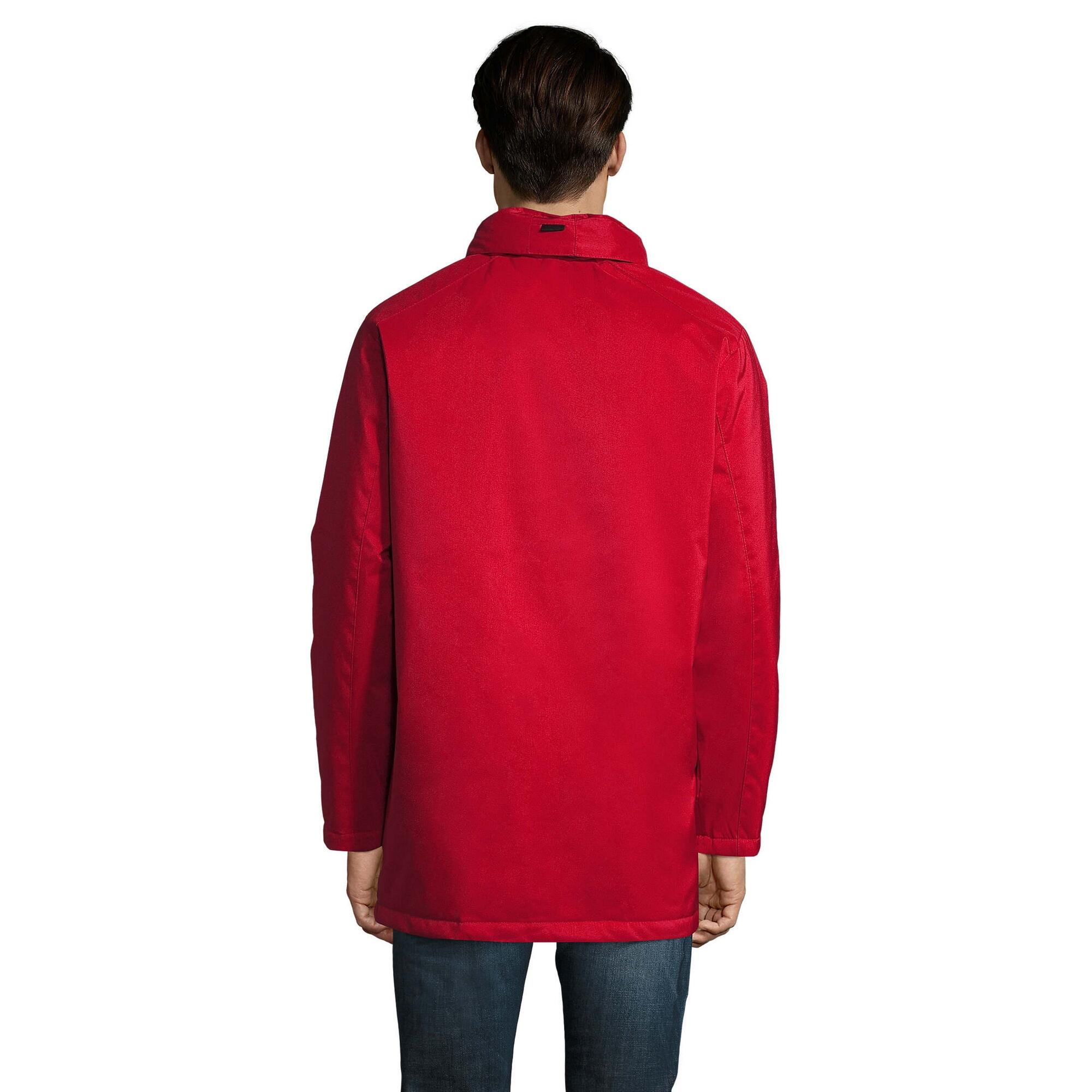 Volwassen uniseks Robyn gewatteerde voeringjack (Rood) 2/4