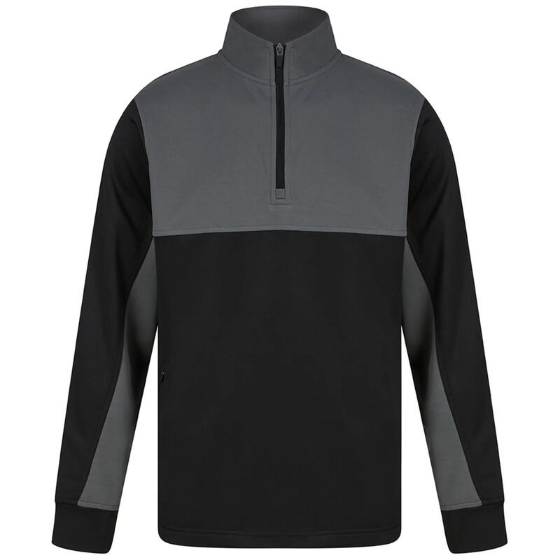 Haut De Survêtement Homme (Noir / Gris Foncé)