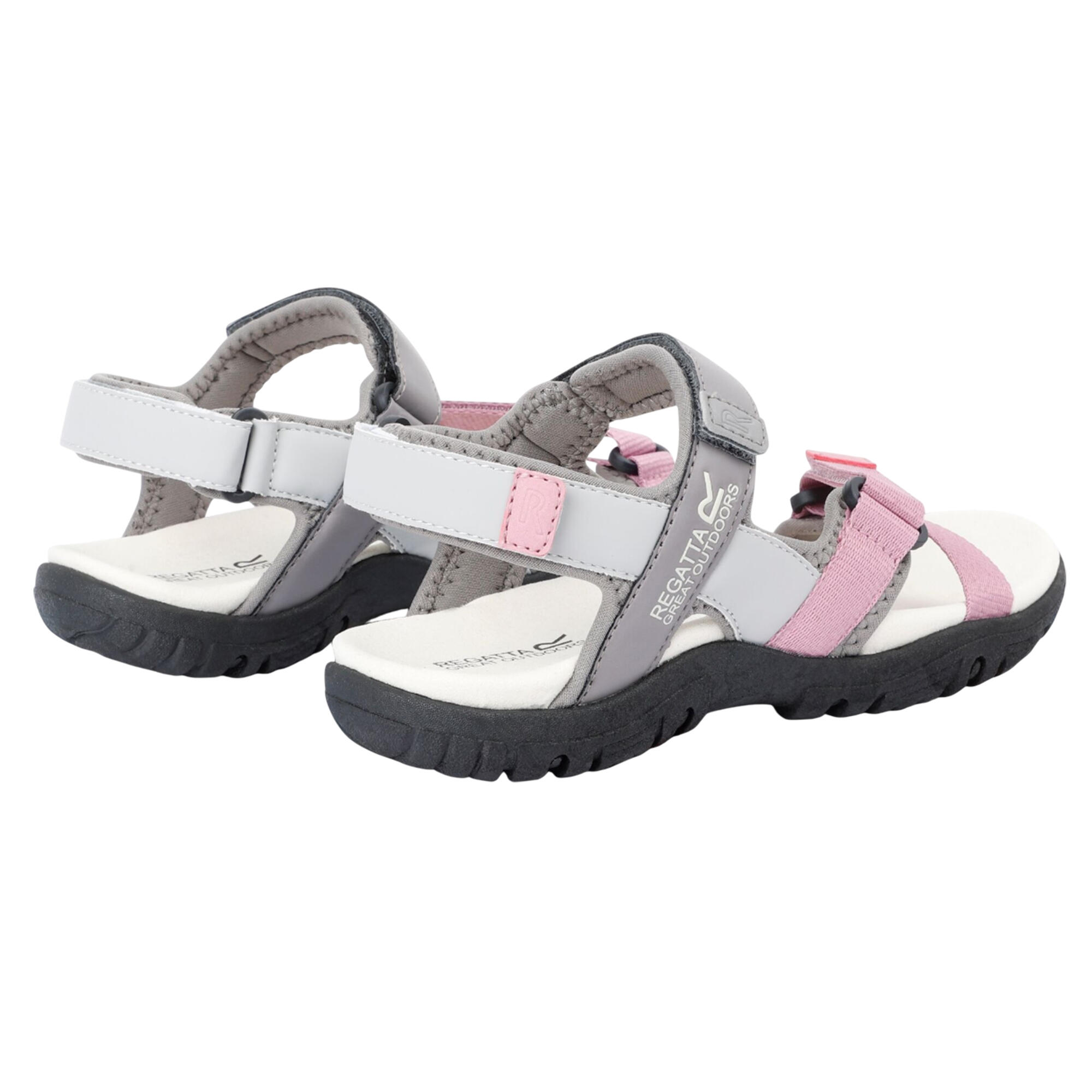Sandales SANTA CLARA Femme (Gris / Lilas) 2/5