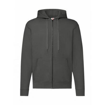 Felpa Con Cappuccio Uomo Fruit Of The Loom Classic Bianco