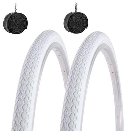 2 Reifen kenda 26x1 3/8 (37-590)+Schläuche, Reifen Fahrrad 26x1 3/8 Erw. EV