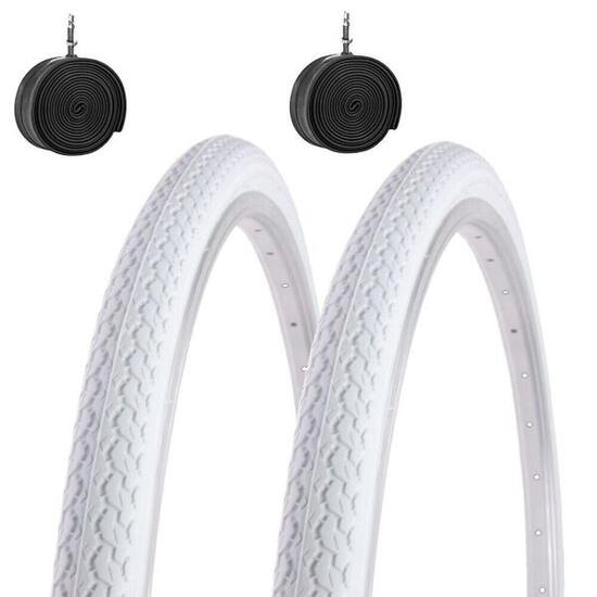 2 copertoni kenda 26x1 3/8 (37-590)+camere pneumatici bici 26 x 1 3/8 adulto EV