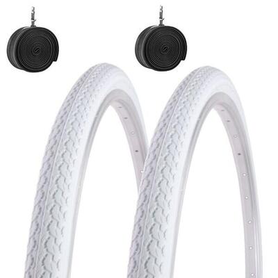 2 copertoni kenda 26x1 3/8 (37-590)+camere. pneumatici bici 26 x 1 3/8 adulto EV