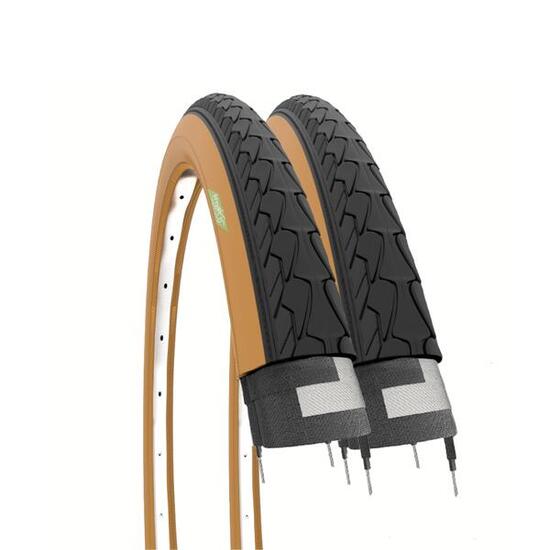 2 copertoni 700x35C (37-622) pneumatici bici 700 x 35C citybike ibrida EV