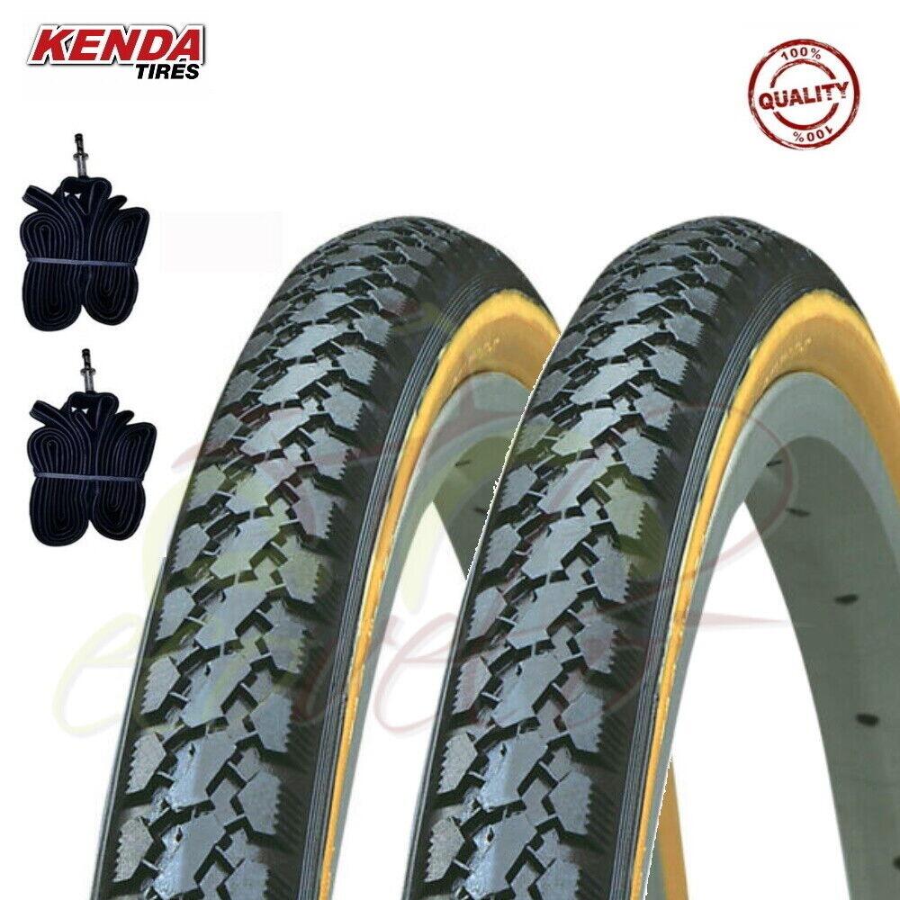 KENDA 2 copertoni kenda 700x35 28 5/8+ camere, pneumatici citybike  700 x 35C neri EV
