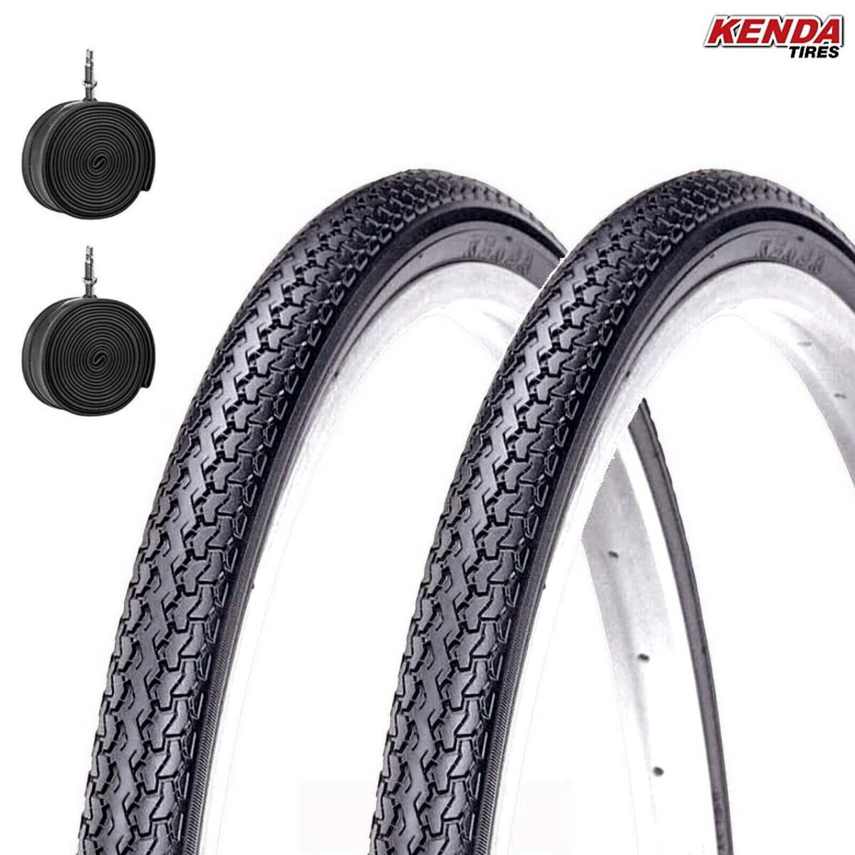 KENDA 2 copertoni kenda 26x1 3/8 (37-590)+camere, pneumatici bici 26 x 13/8 vintage EV