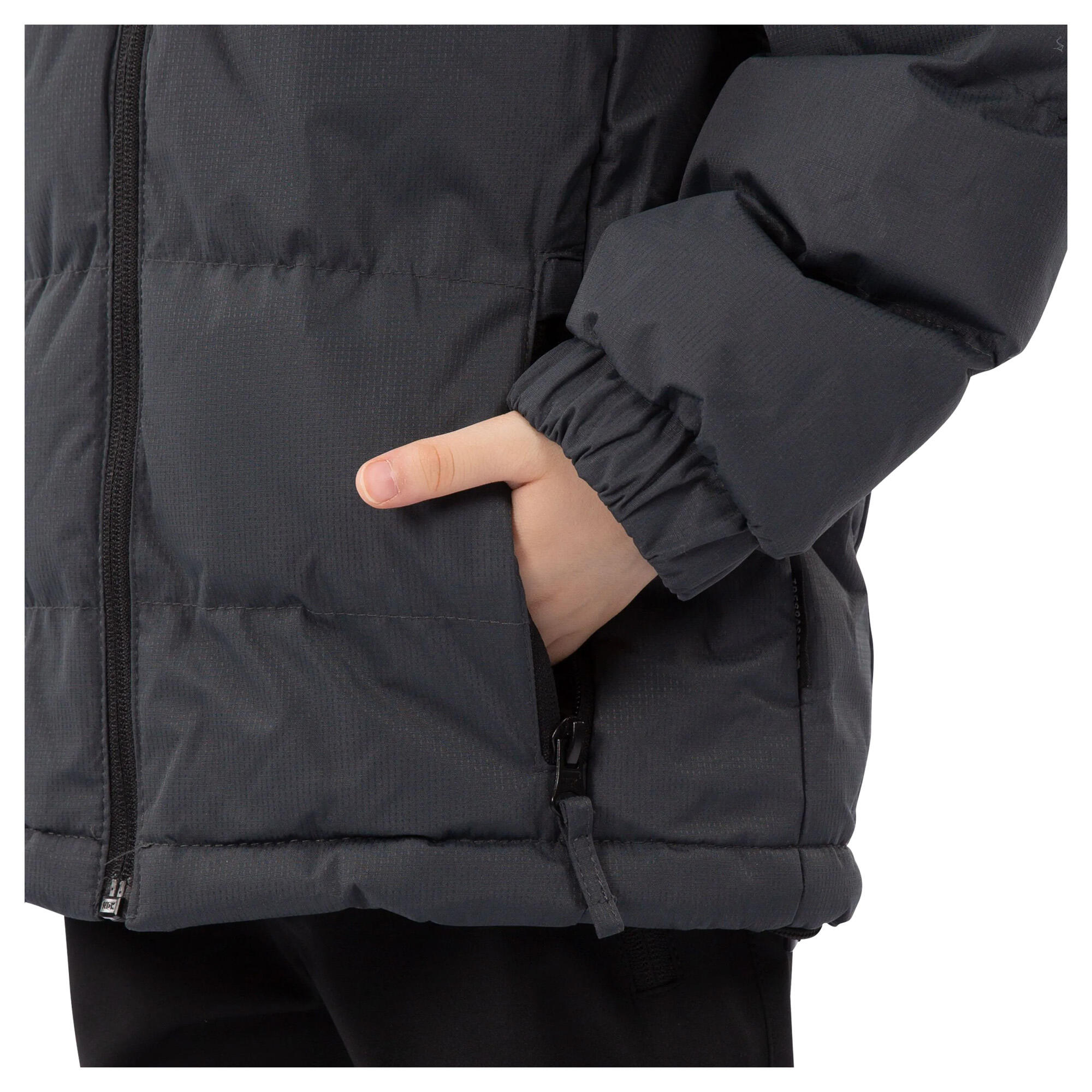 Jongens Tuff Padded Winterjas (Grijs) 3/5