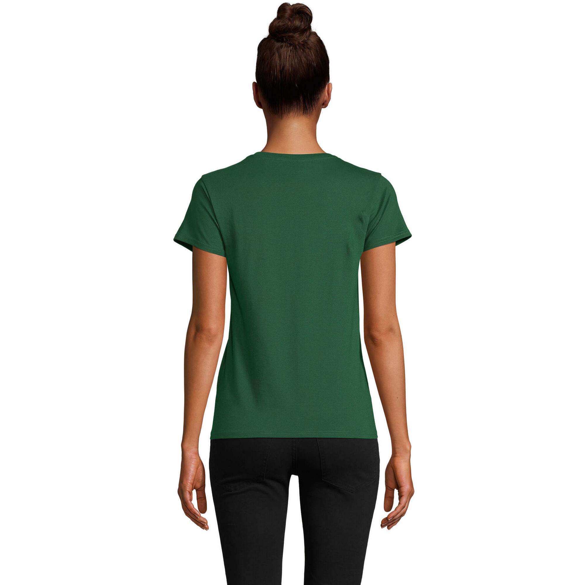 Tshirt PIONEER Femme (Vert Bouteille) 2/4
