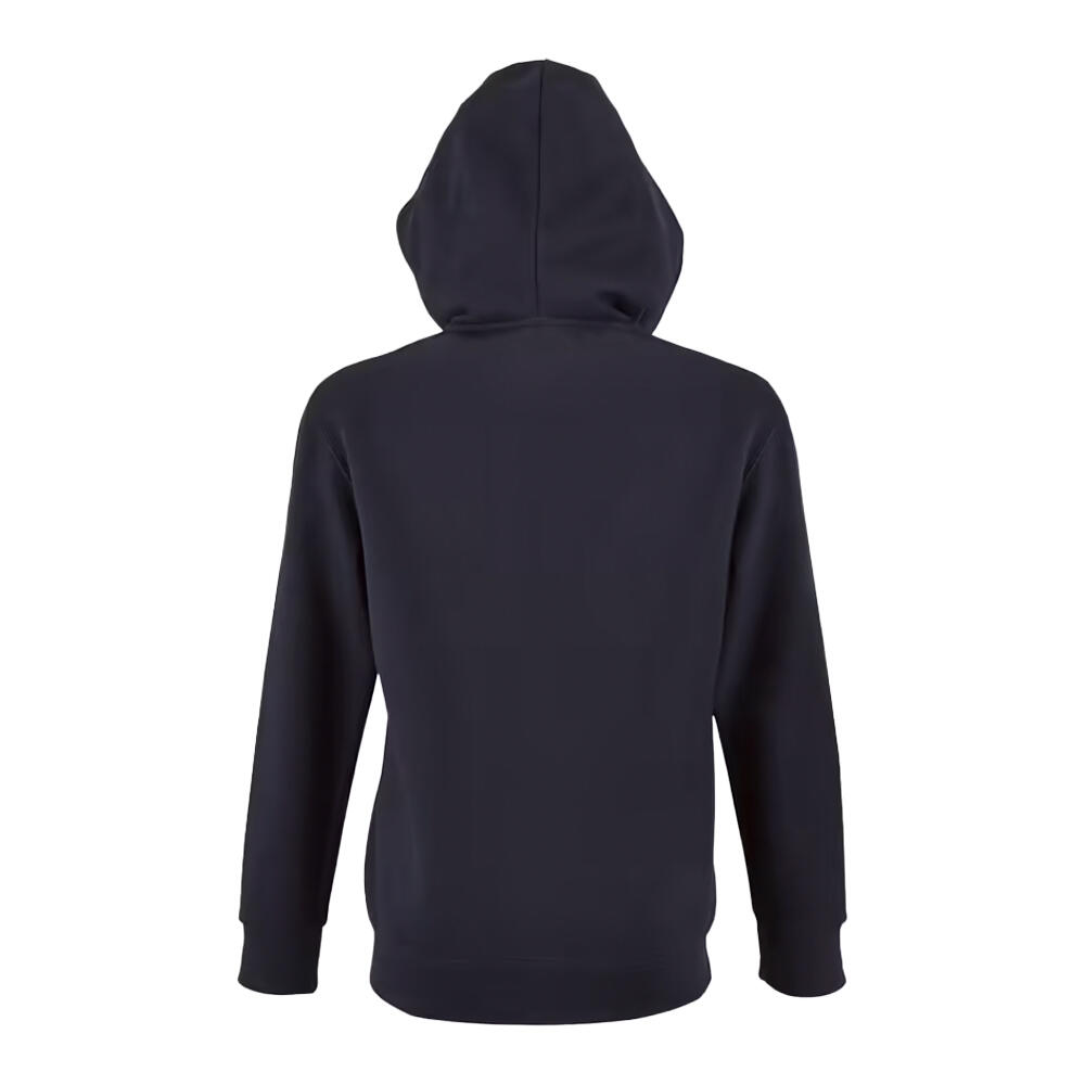 Felpa Con Cappuccio E Zip Intera Bambini SOLS Stone Blu Scuro 2/4